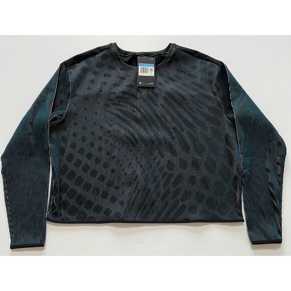 Nike Women's Run Division Midlayer Top CU6168 010 Dri-Fit Size M $80 NWT